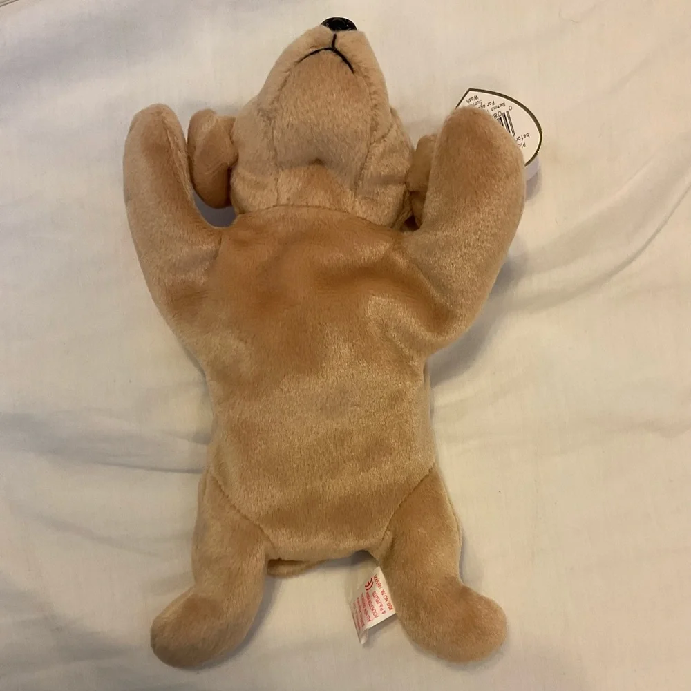 Ty Fetch 🐶 the Golden Retriever dog beanie baby